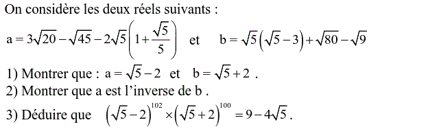 Activités numériques II: Exercice 50