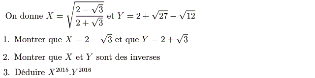 Activités numériques II: Exercice 49