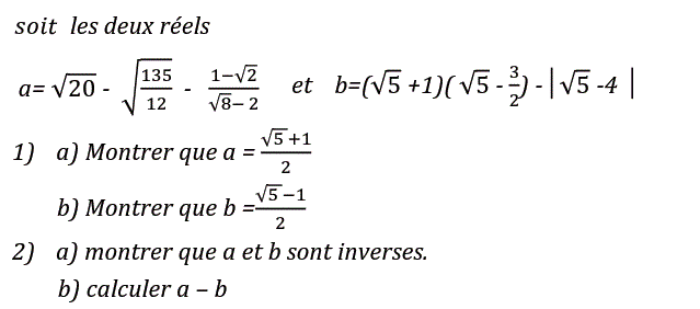 Activités numériques II: Exercice 40