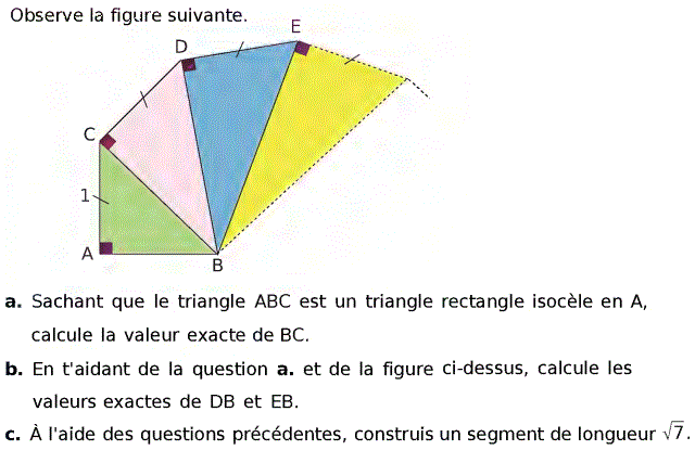 Activités numériques II: Exercice 65