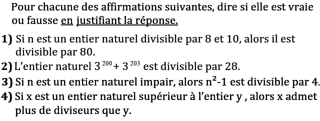 QCM: Exercice 53