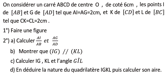 Thales: Exercice 42