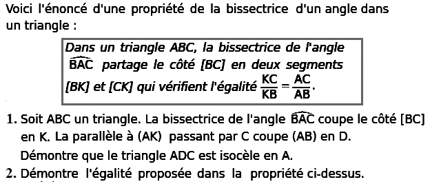 Thales: Exercice 51