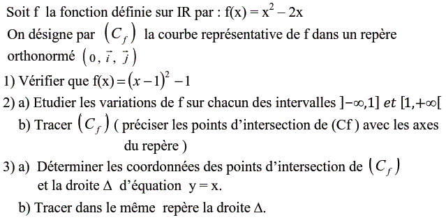 Fonctions: Exercice 56