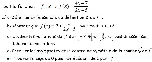 Fonctions: Exercice 48