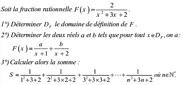 Notion de polynômes: Exercice 44