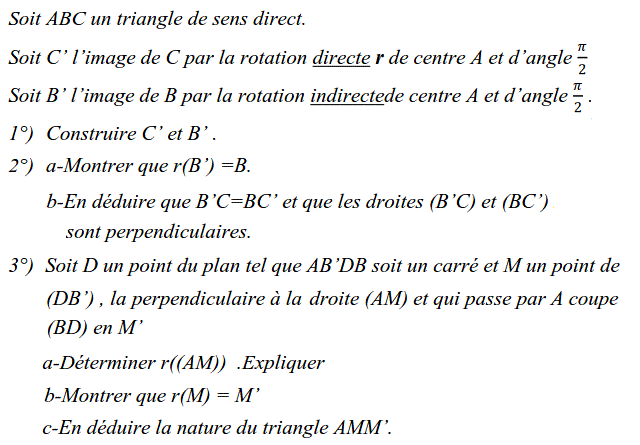 Rotations: Exercice 15