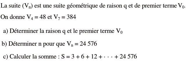 Suites: Exercice 33