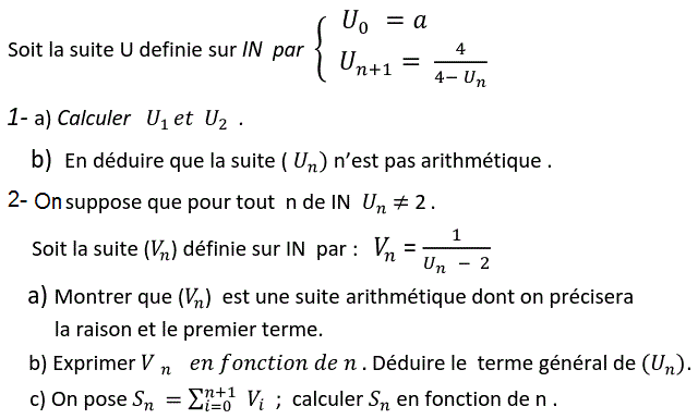 Suites: Exercice 61