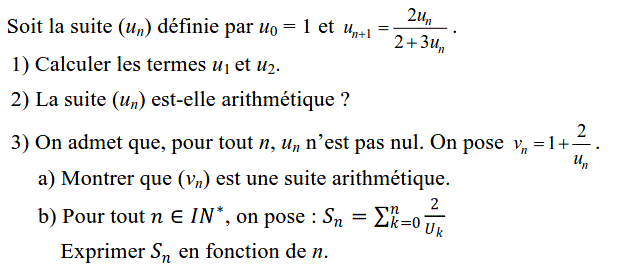 Suites: Exercice 68