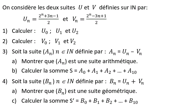 Suites: Exercice 78