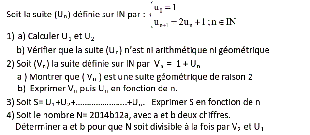 Suites: Exercice 50