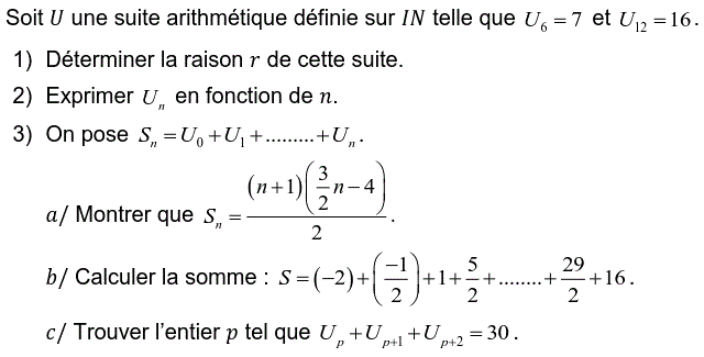 Suites: Exercice 73