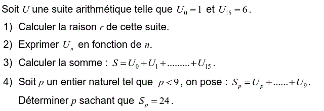 Suites: Exercice 25