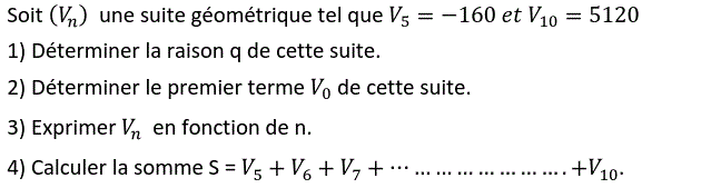 Suites: Exercice 22