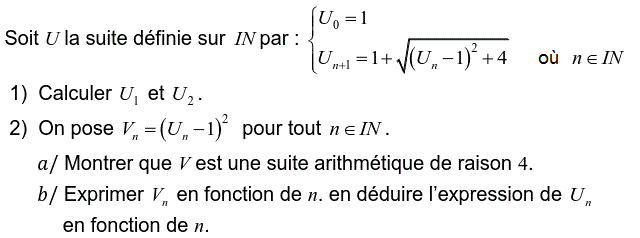 Suites: Exercice 70