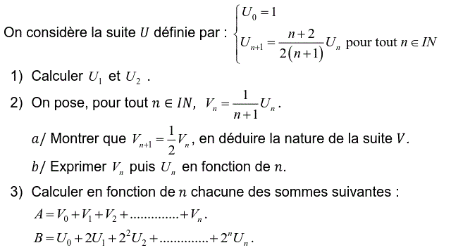 Suites: Exercice 47