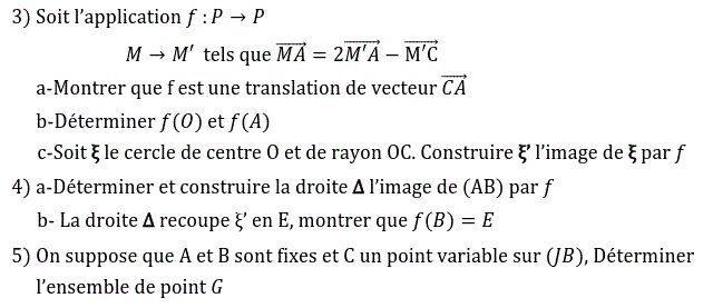 Translations: Exercice 44