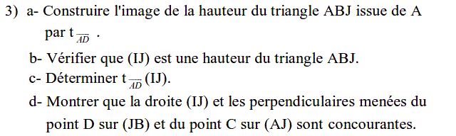 Translations: Exercice 40