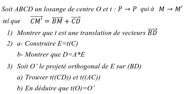 Translations: Exercice 4