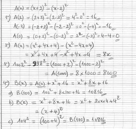 solution de l'exercice n°41